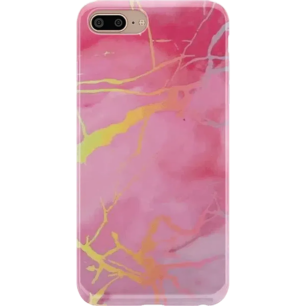 You're the Cutest | Pink Marble Holo Case