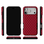 On the Dot | Maroon Polka Dot Case