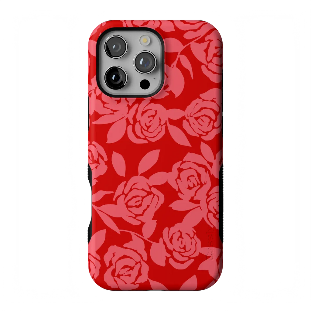 Final Rose | Red & Pink Floral Case