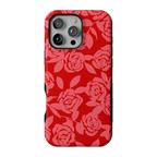 Final Rose | Red & Pink Floral Case