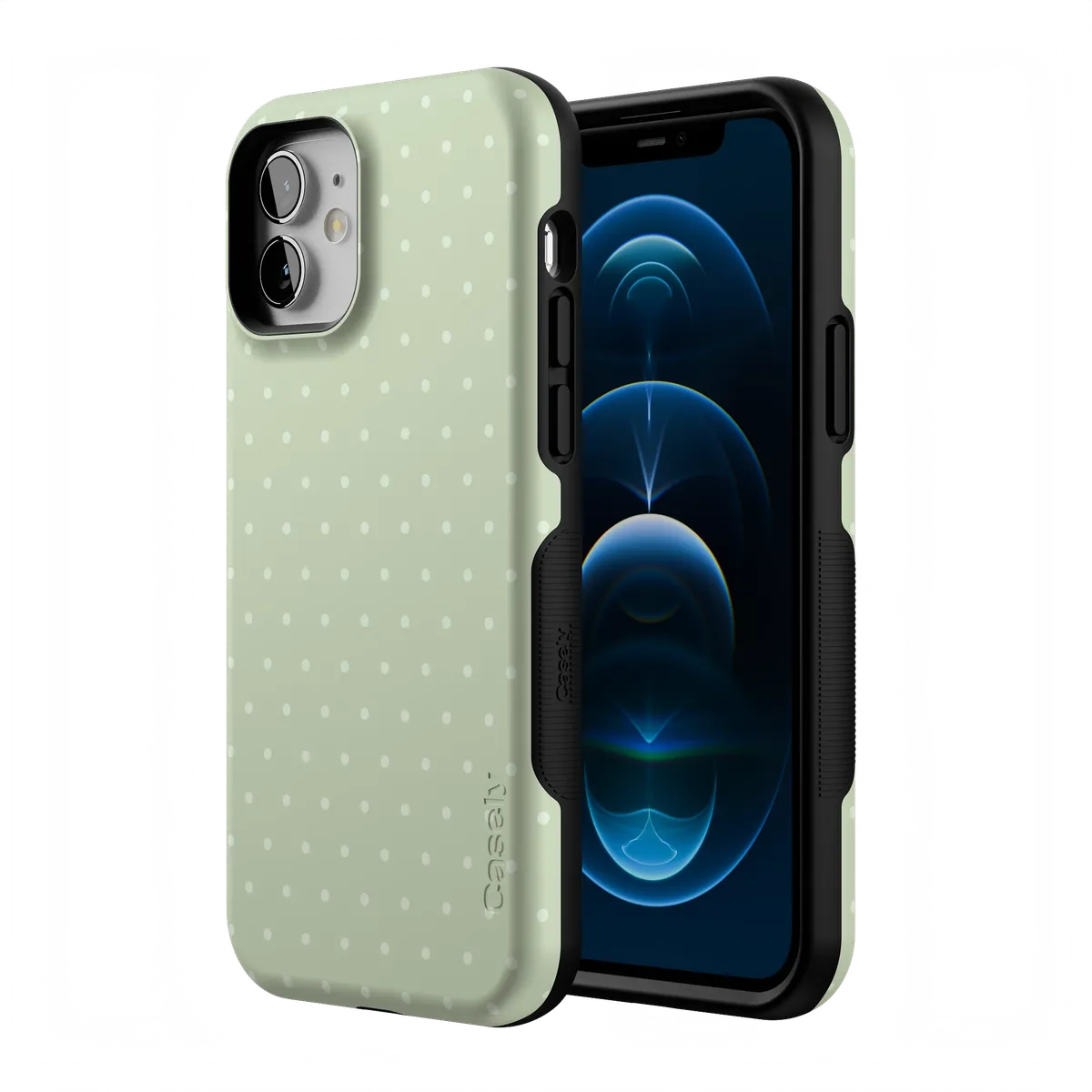 On the Dot | Green Polka Dot Case