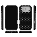 On the Dot | White Polka Dot Case