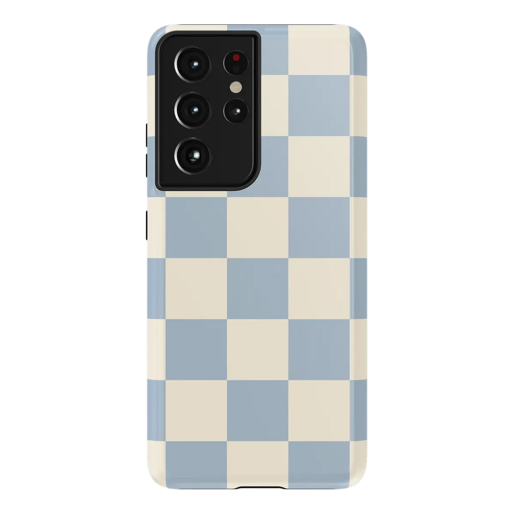 Fit Check | Light Blue Checkerboard Case