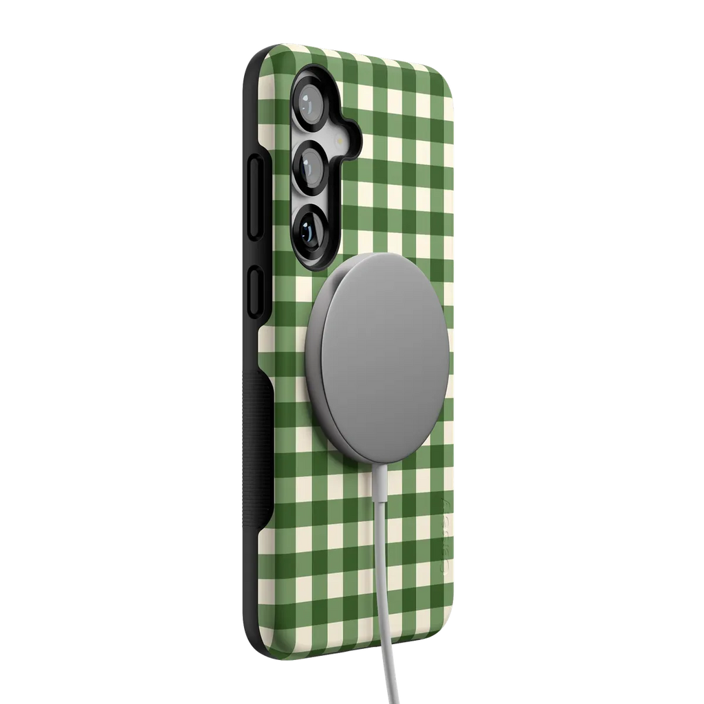 Checked Twice | Green Plaid Case