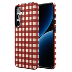 Checked Twice | Red Plaid Case