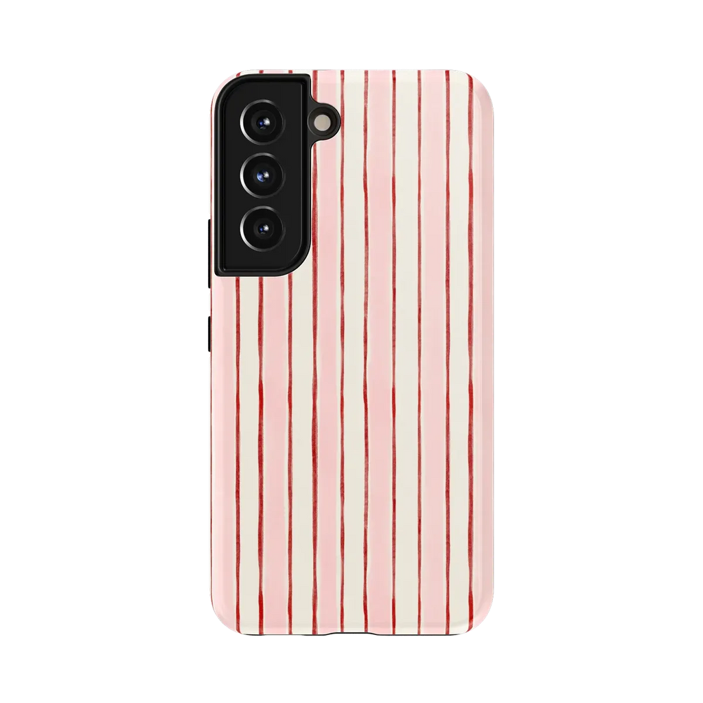 Pretty in Pastel | Blush Stripes Case