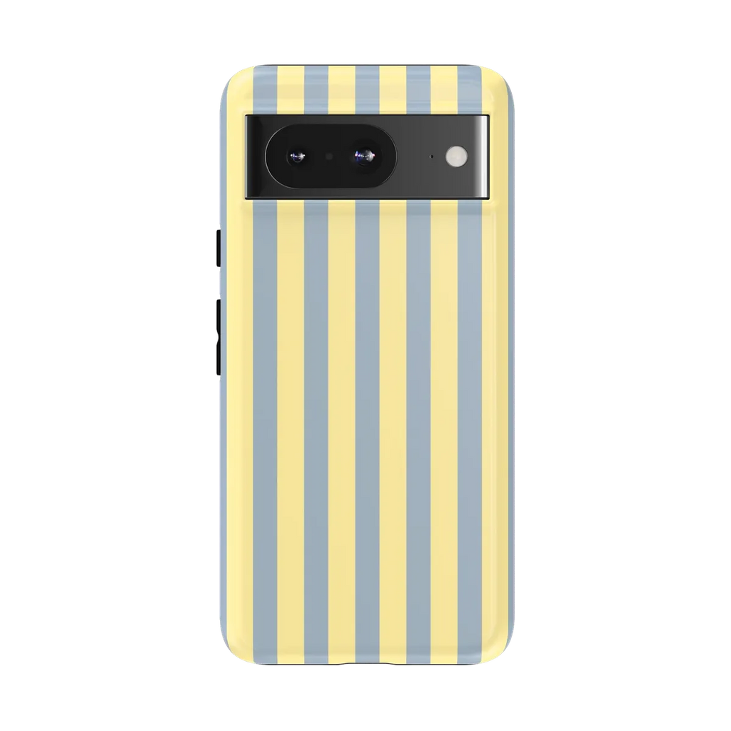 Coastline Stripes | Blue & Yellow Case