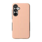 Stripes and the City | Orange & Pink Pinstripe Case