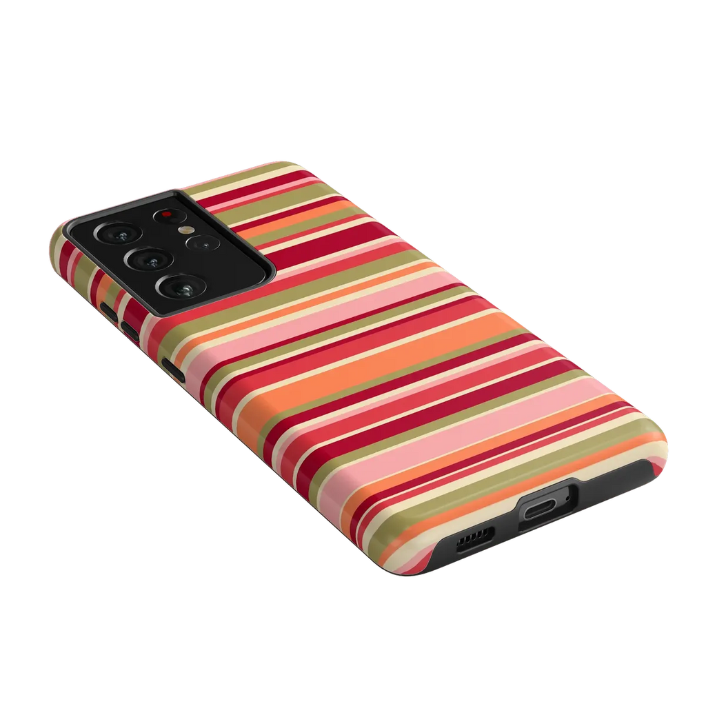 Citrus Stripes | Poolside Print Case
