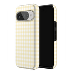Pastel Picnic | Yellow Gingham Case