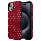 On the Dot | Maroon Polka Dot Case