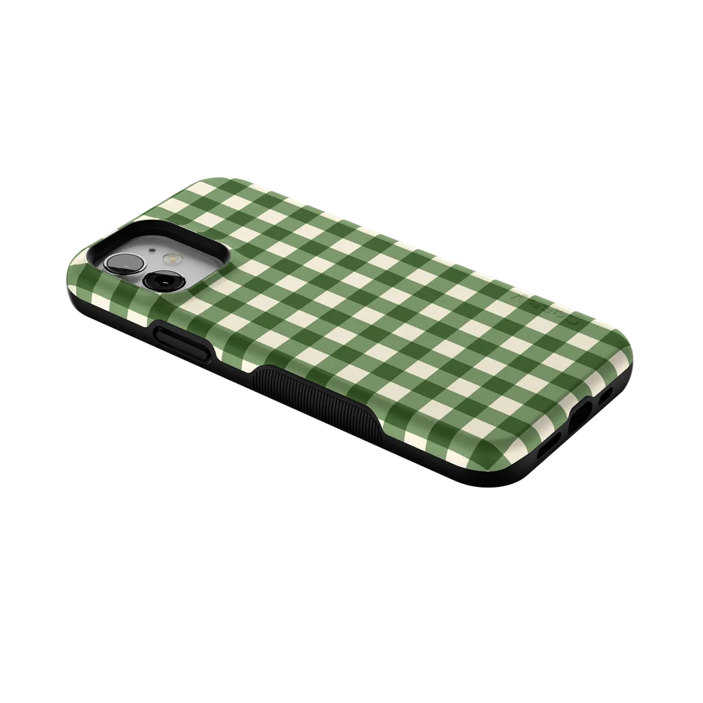 Checked Twice | Green Plaid Case