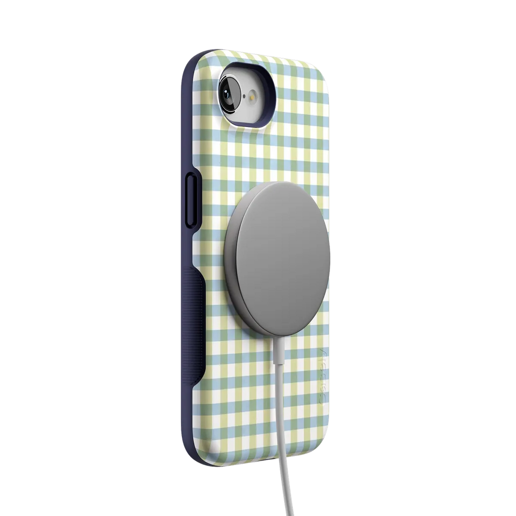 Pastel Picnic | Blue & Green Gingham Case