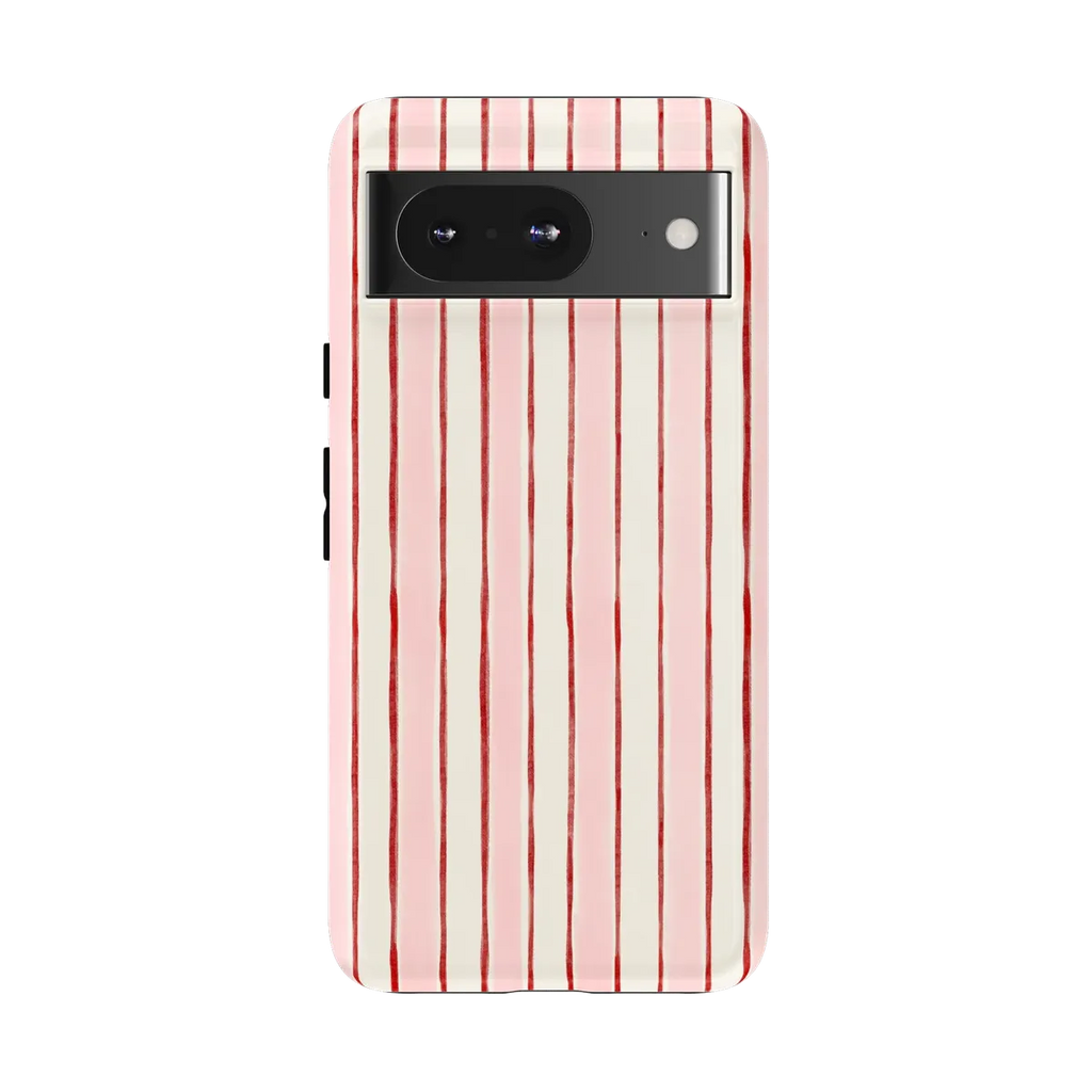 Pretty in Pastel | Blush Stripes Case