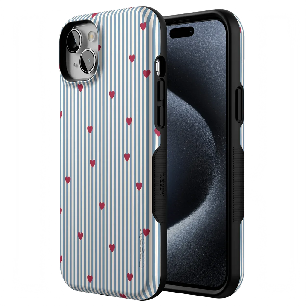 Love Lines | Blue Stripes Case