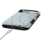 Love Lines | Blue Stripes Case