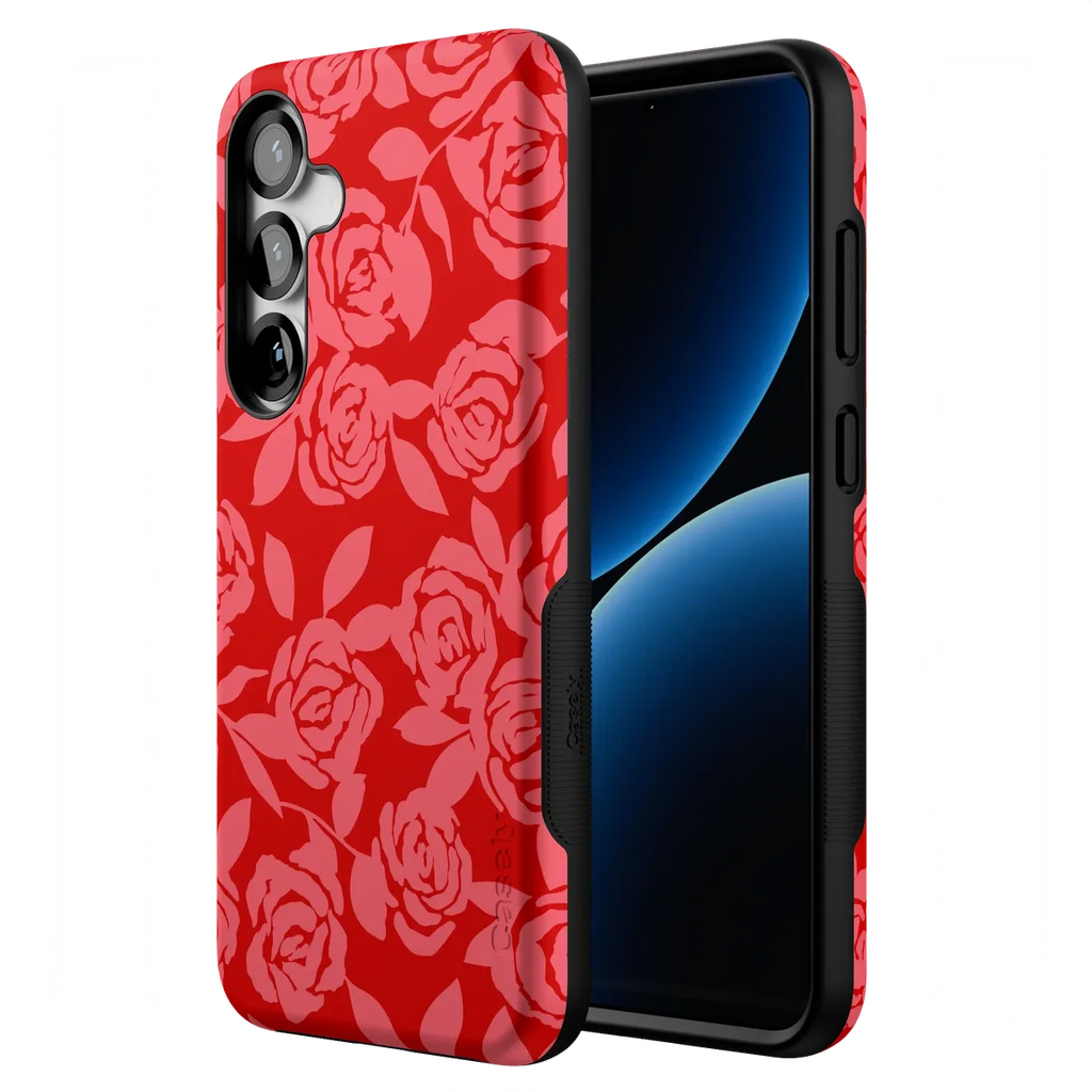 Final Rose | Red & Pink Floral Case