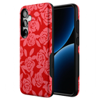 Final Rose | Red & Pink Floral Case