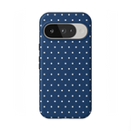 On the Dot | Navy Polka Dot Case