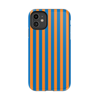 Go New York | Blue & Orange Stripes Case