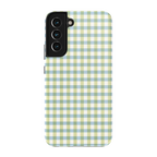 Pastel Picnic | Blue & Green Gingham Case