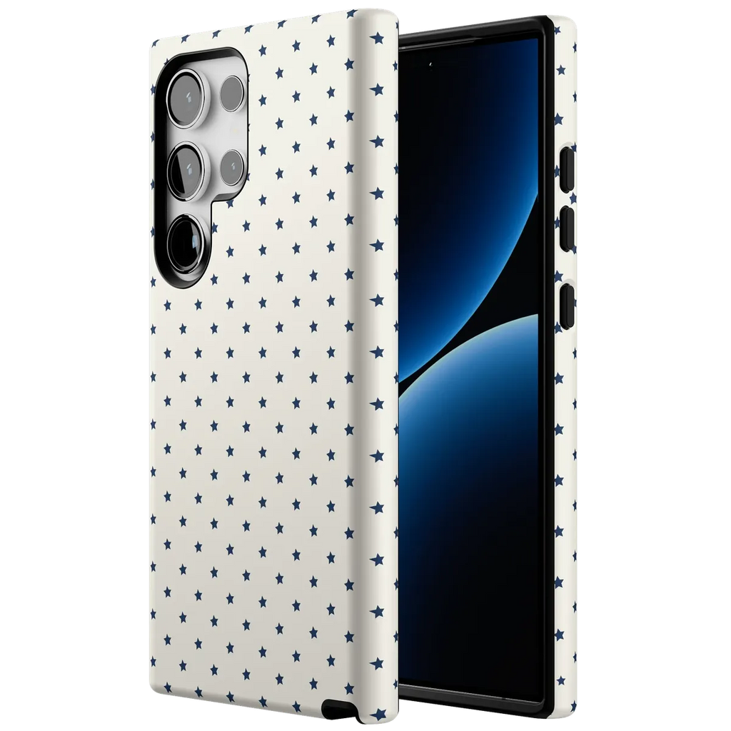 Tiny Stars | Blue & White Case