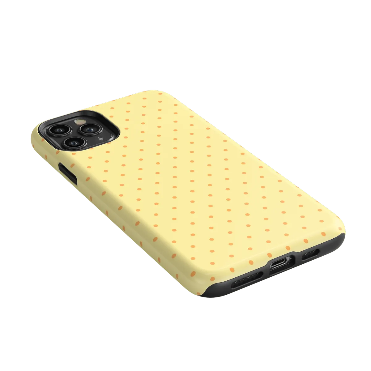 On the Dot | Yellow Polka Dot Case