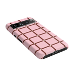 Uptown Gridlock | Pink Checkerboard Case