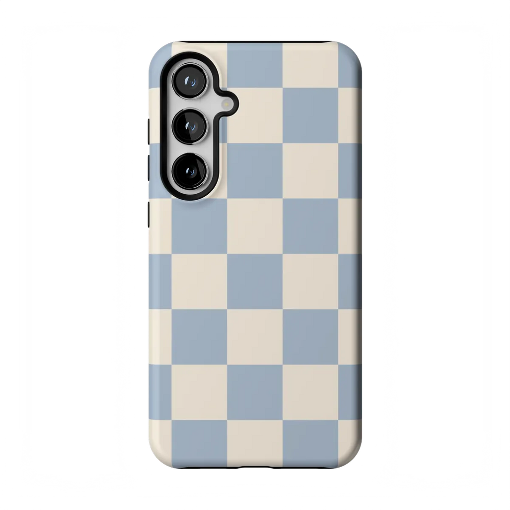 Fit Check | Light Blue Checkerboard Case