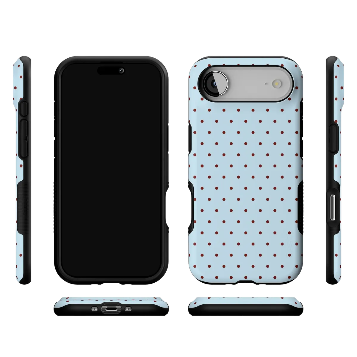 On the Dot | Blue Polka Dot Case