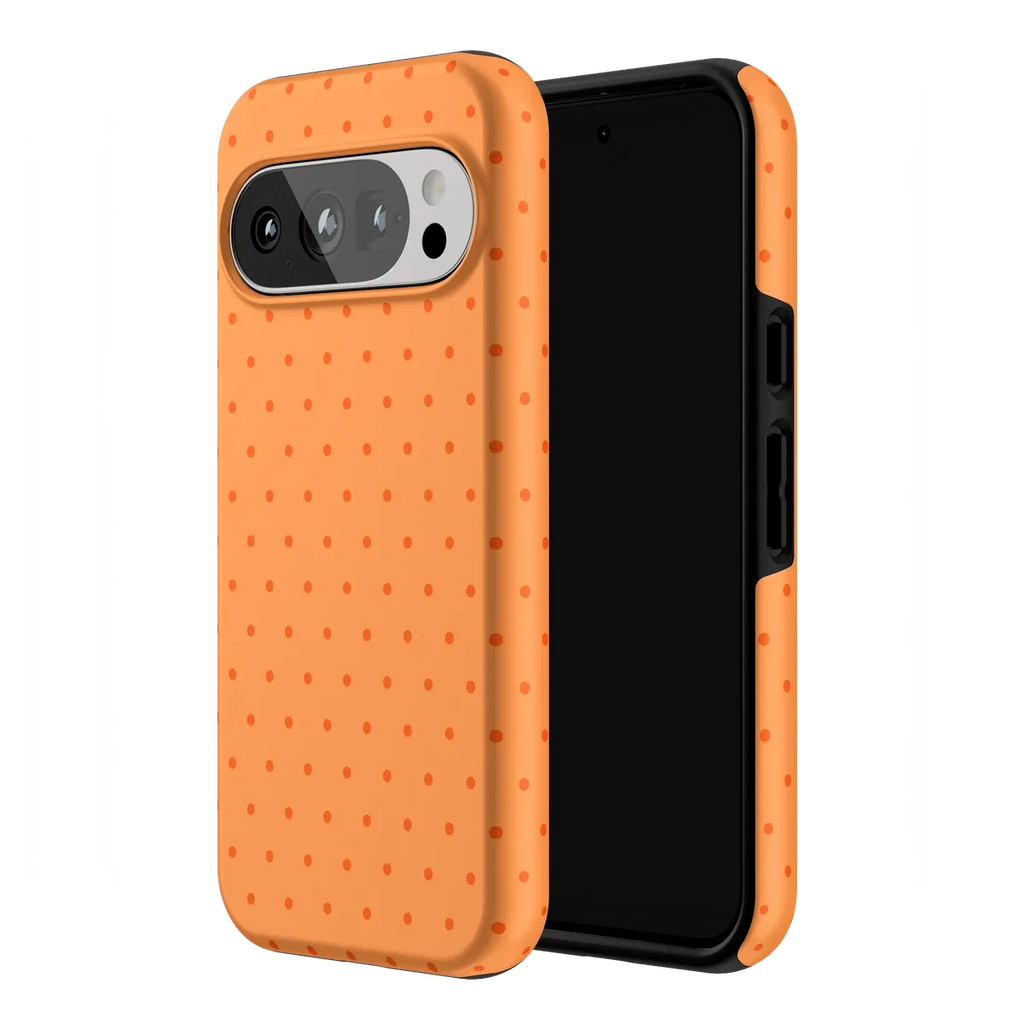 On the Dot | Orange Polka Dot Case
