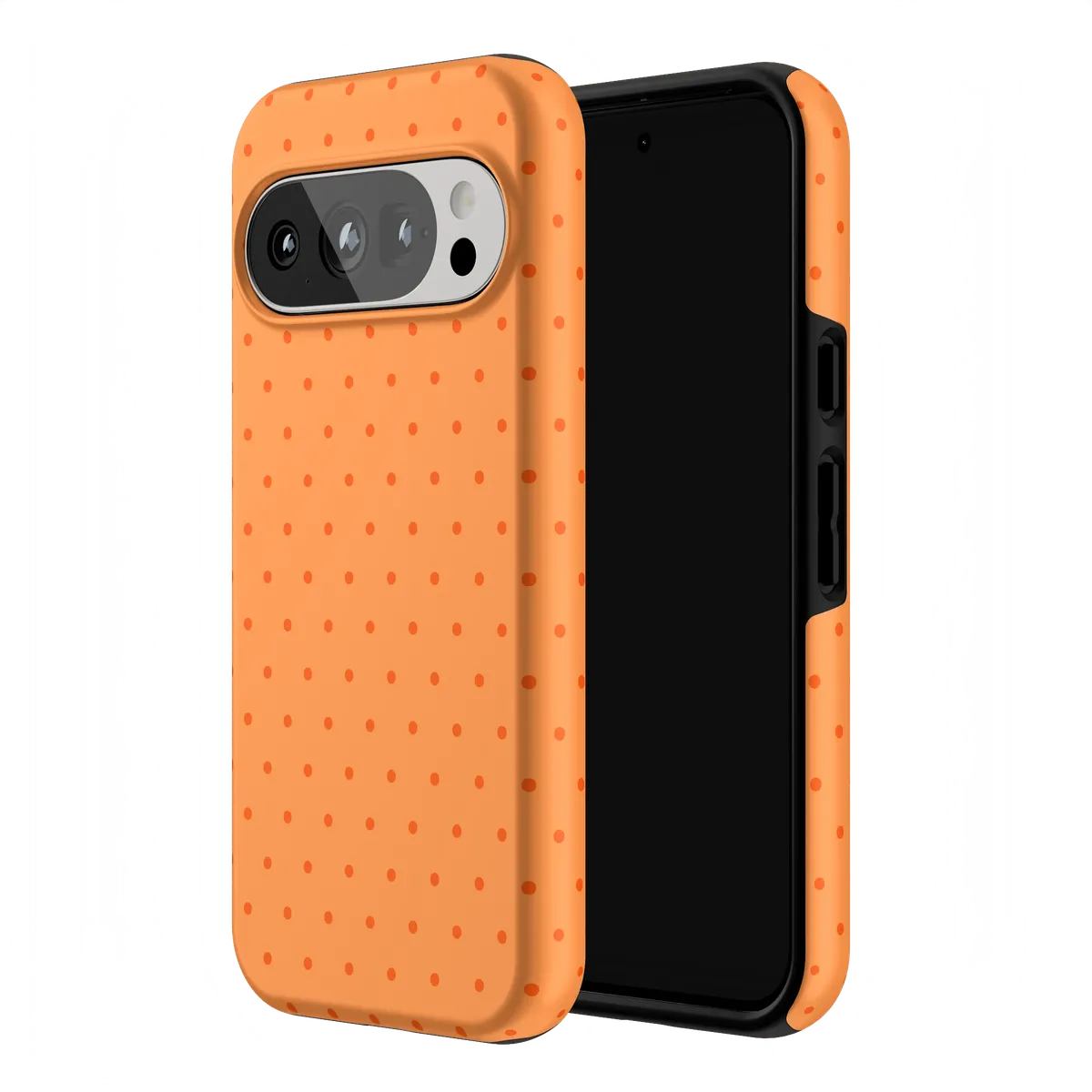 On the Dot | Orange Polka Dot Case