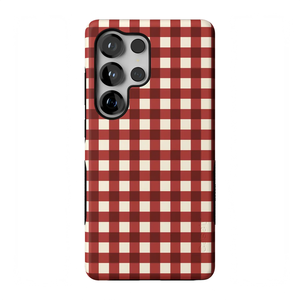 Checked Twice | Red Plaid Case