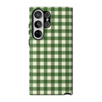 Checked Twice | Green Plaid Case