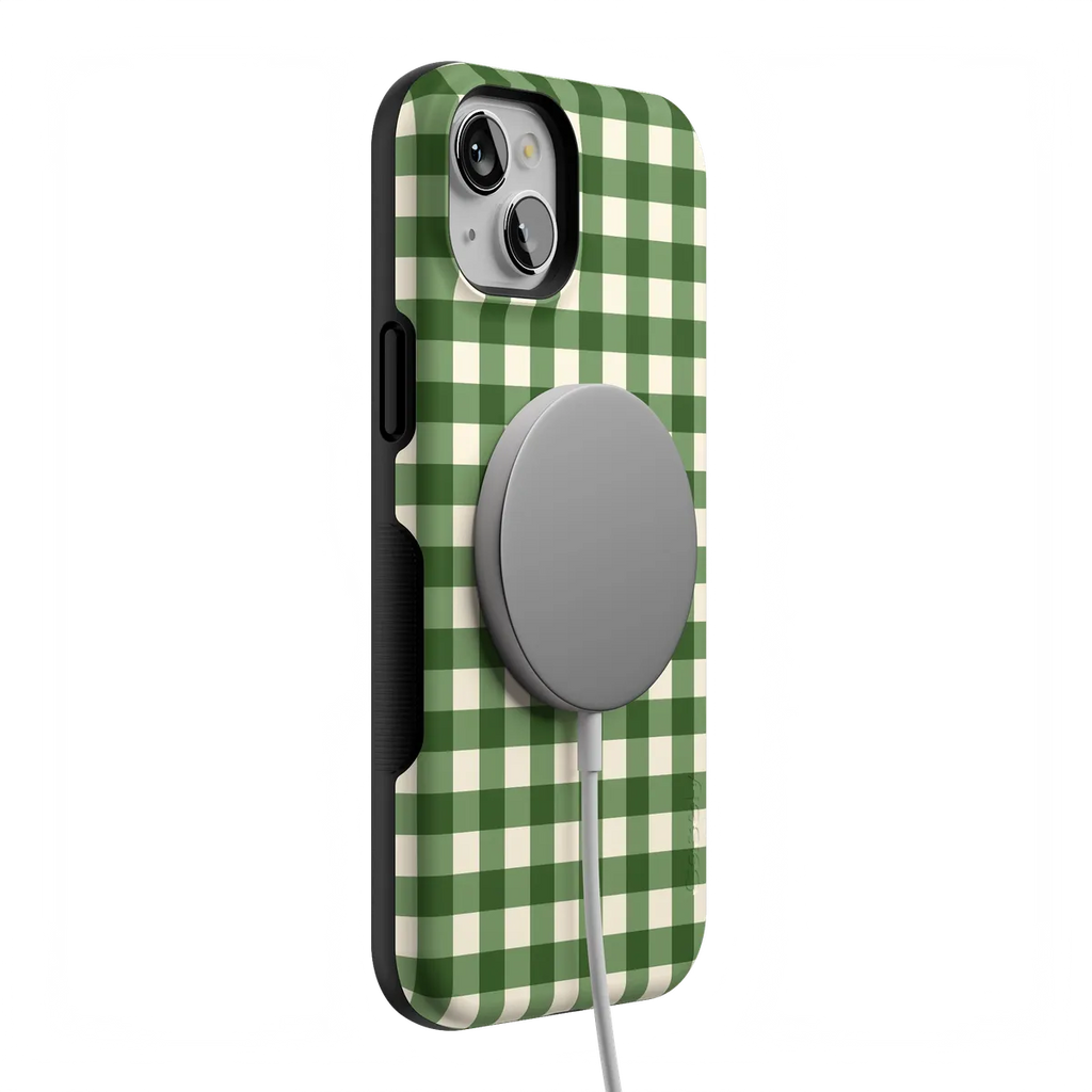 Checked Twice | Green Plaid Case
