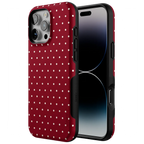 On the Dot | Maroon Polka Dot Case